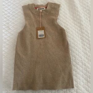 NWT Boden sleeveless sweater tank top - size small tan/beige
